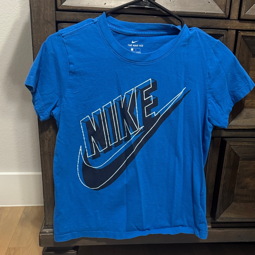 Nike Bold Blue Tee with Logo